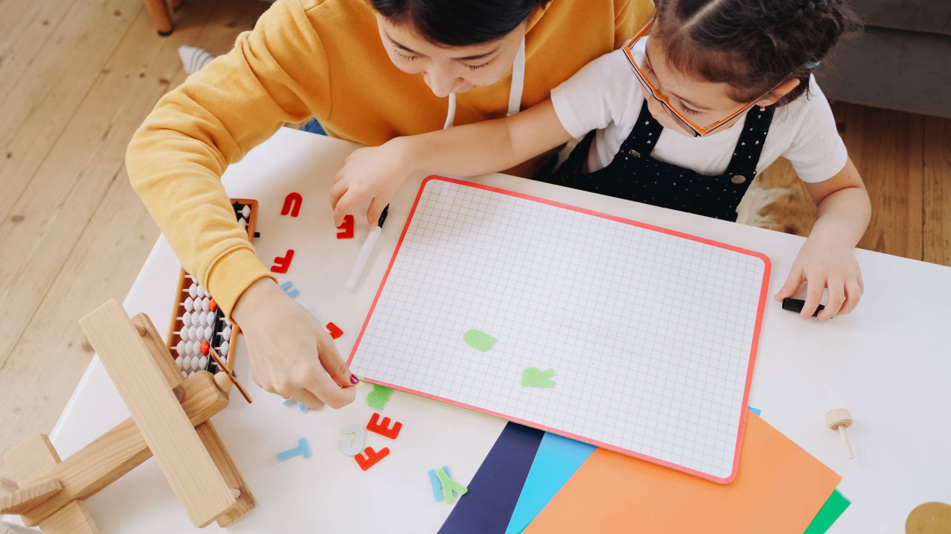 Organisation pratique école à la maison